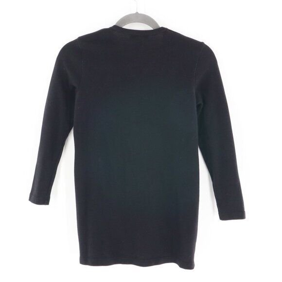 Lauren Ralph Lauren Cardigan Women L Black Preppy Sophisticated Classic Timeless - Picture 3 of 14